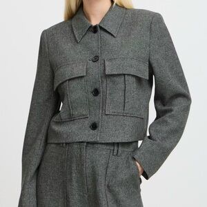 B. Young Cropped Blazer
